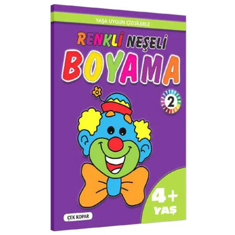 RENKLİ NEŞELİ BOYAMA 2 - 4+ YAŞ