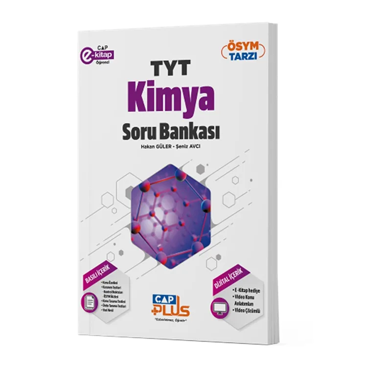 ÇAP YAYINLARI TYT KİMYA PLUS SORU BANKASI