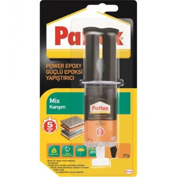 PATTEX 1380802 EPOXY MIX GÜÇLÜ YAPIŞTIRICI 27 GR