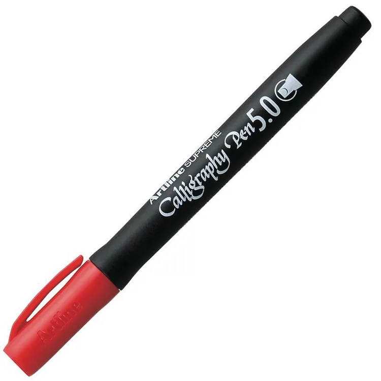 ARTLINE SUPREME KALİGRAFİ KALEMİ 5.0 KIRMIZI