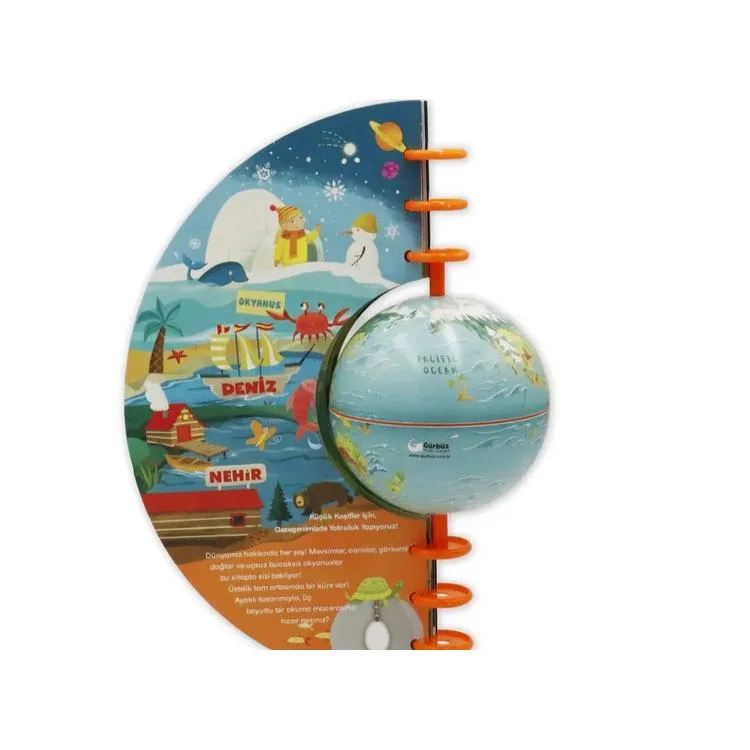 GÜRBÜZ 12012 11 CM KÜRELİ KİTAP - DÜNYAMIZ