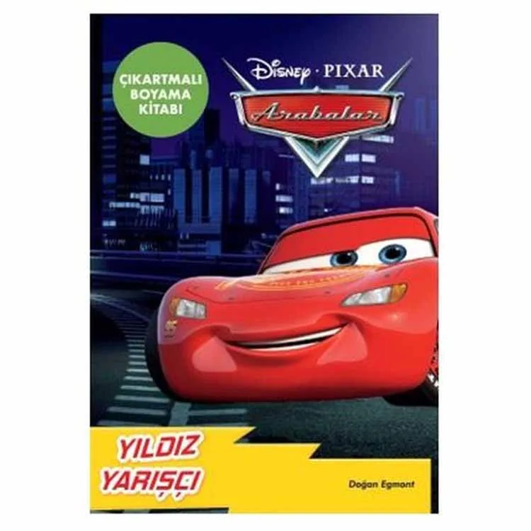DİSNEY PIXAR ARABALAR -YILDIZLI YARIŞÇI- ÇIKARTMALI BOYAMA KİTABI