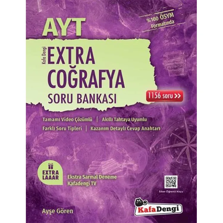 KAFADENGİ AYT EXTRA COĞRAFYA SORU BANKASI