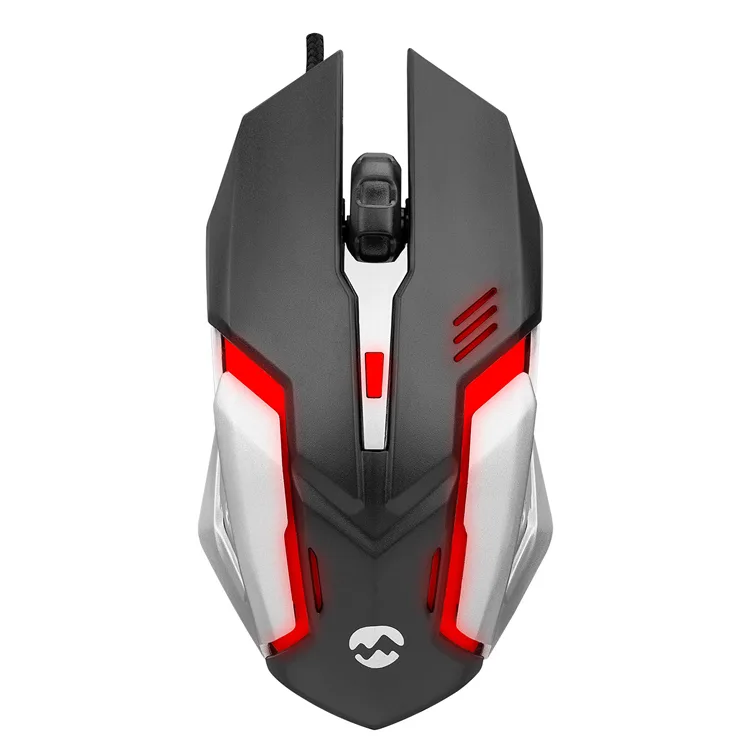 EVEREST SM-G72 USB AYDINLATMALI OYUNCU MOUSE SİYAH/GÜMÜŞ