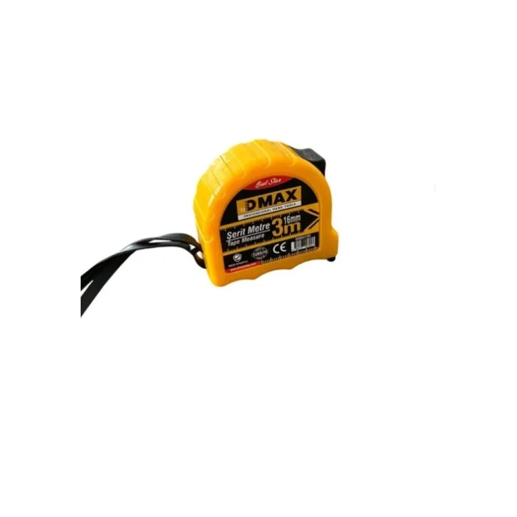 DMAX PROFESYONEL ŞERİT METRE 3 METRE 16MM. - TEKLİ
