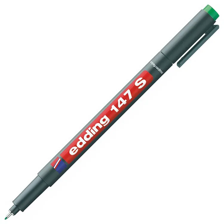 EDDING SİLGİLİ ASETAT KALEMİ ED147 YEŞİL (S)