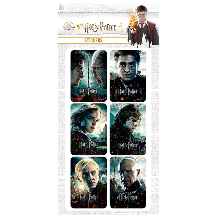 HARRY POTTER STICKER 2 SET BİR ARADA (2 YP.)