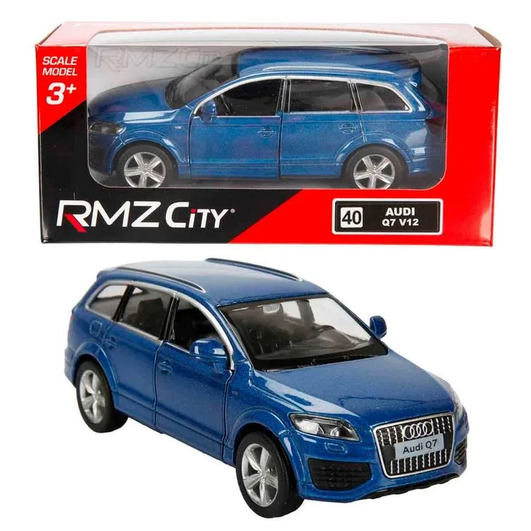 SUNMAN 554016 RMZ CITY 1:32 JEEP SERİSİ AUDI Q7 V12 DIE CAST MODEL METAL ARABA KUTULU 3+ -TEKLİ