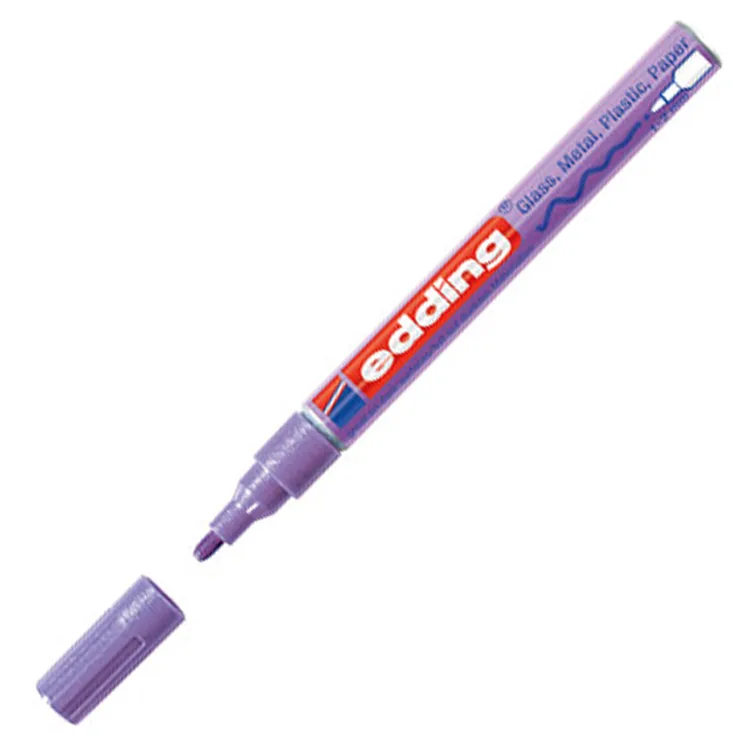 EDDING E-751 PAINT MARKER KALEM METALİK MOR