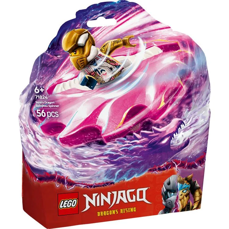 LEGO 71824 NINJAGO SORA'S DRAGON SPINJITZU SPINNER 56 PARÇA 6+