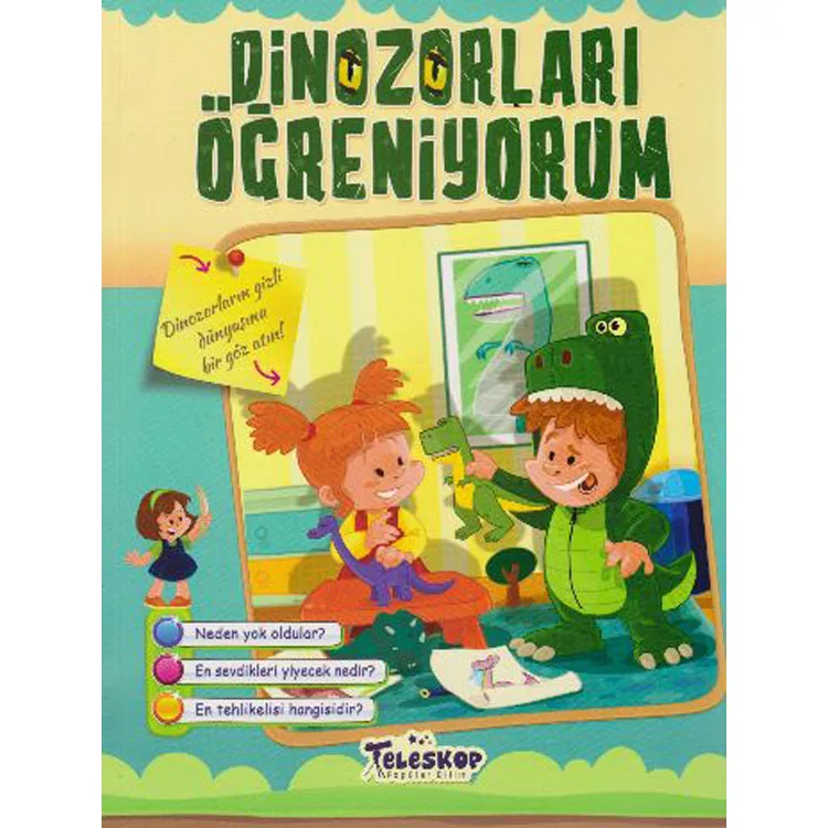 ÖĞRENİYORUM SERİSİ - DİNOZORLARI ÖĞRENİYORUM