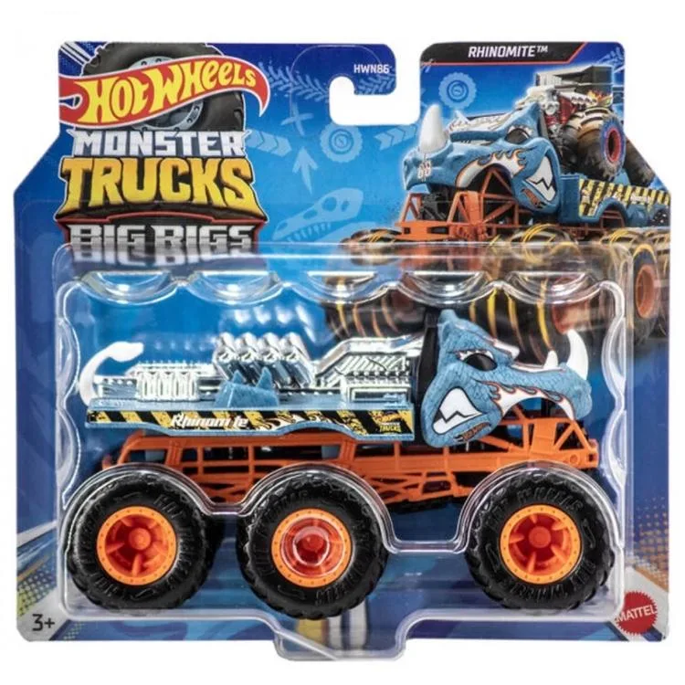 MATTEL HWN86 HOT WHEELS MONSTER TRUCKS BIG RIGS TEKLİ ARAÇ 3+