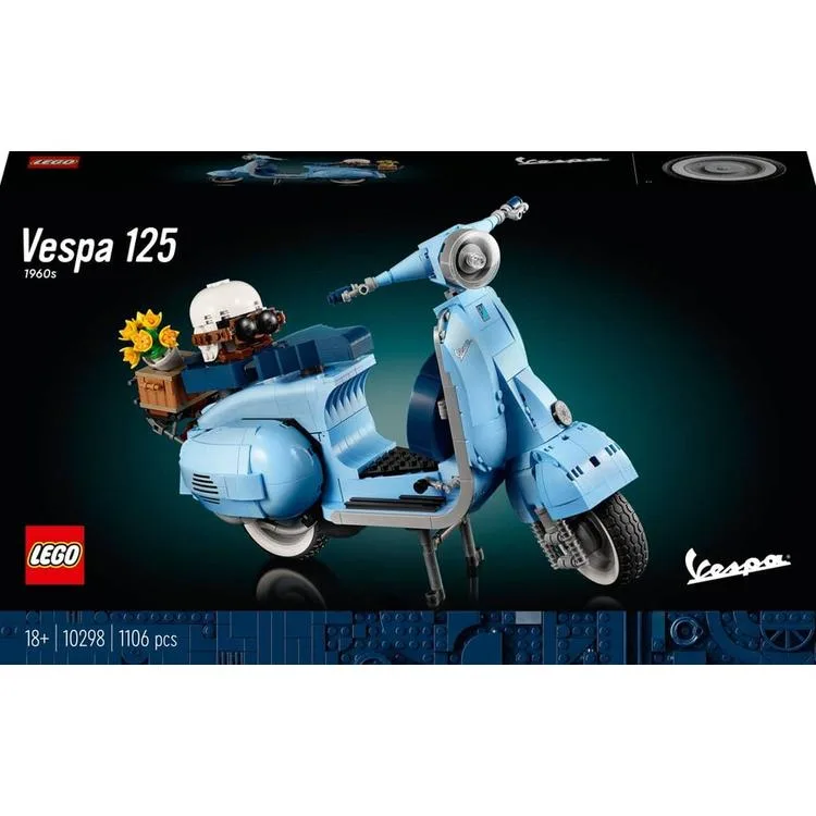 LEGO 10298 ICONS VESPA 125 1960S 1106 PARÇA 18+
