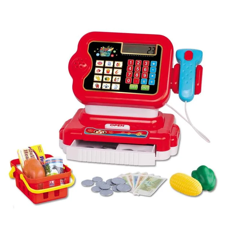 SUNMAN 6178F SHOPN DROP DİJİTAL EKRANLI SESLİ IŞIKLI PİLLİ MARKET KASA SET 3+