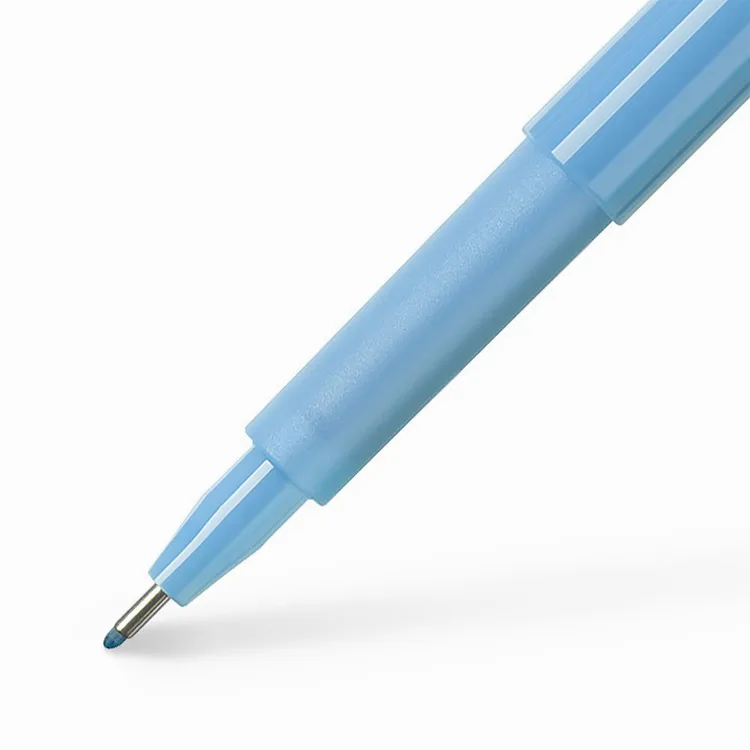 FABER CASTELL 1554 BROADPEN 0.8mm. KEÇE UÇLU KALEM PASTEL AÇIK MAVİ