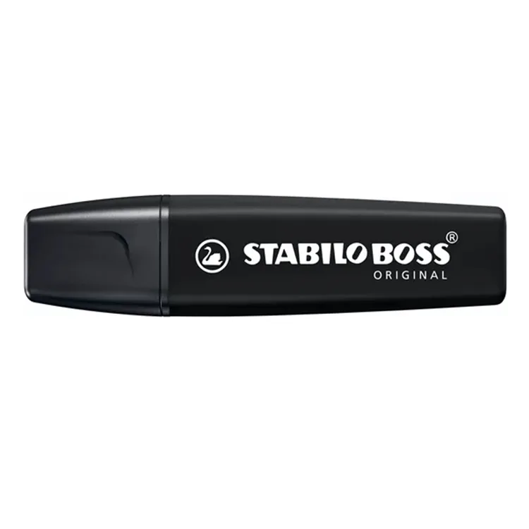 STABILO BOSS ORIGINAL NATURECOLORS FOSFORLU KALEM - SİYAH 70/46