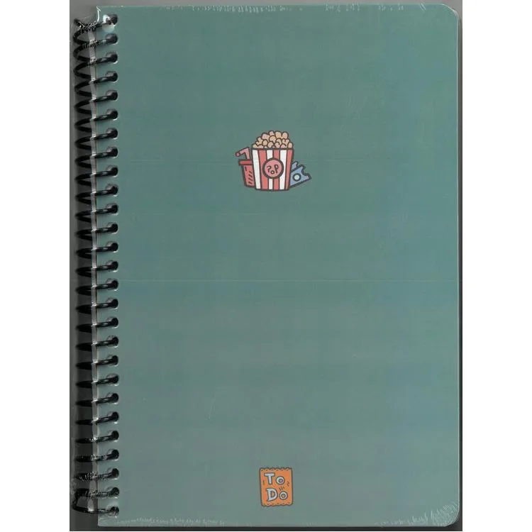 PAPİRÜS TO DO SERT KAPAK SPİRALLİ 16X23 120YP. KARELİ DEFTER
