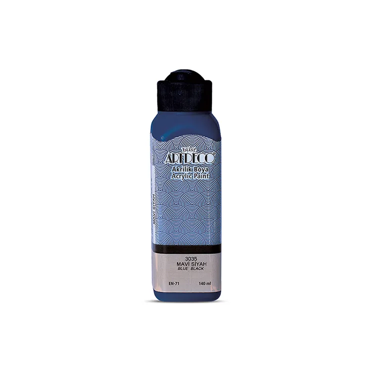 ARTDECO AKRİLİK BOYA 140 ML. MAVİ SİYAH