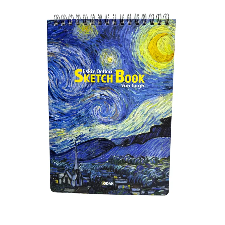 ODAK 777-262 VANGOGH ESKİZ DEFTERİ A5 160gr.40yp.