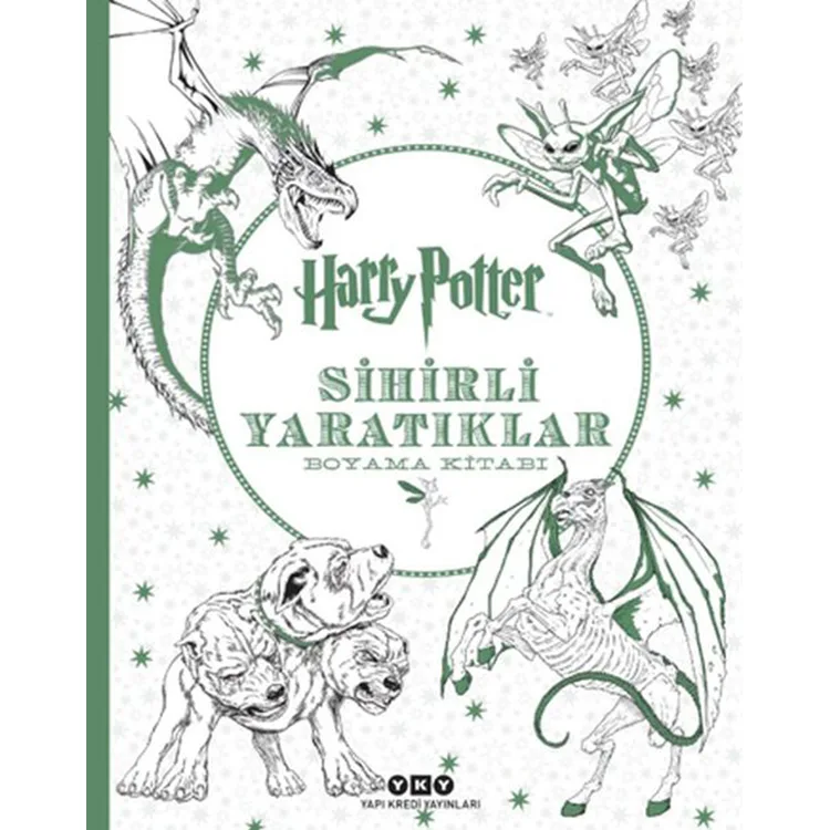 HARRY POTTER SİHİRLİ YARATIKLAR BOYAMA KİTABI