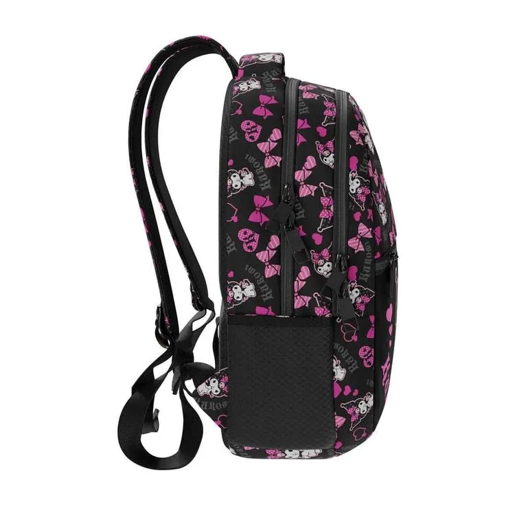 TMN 615540 KUROMİ GÖRSELLİ OKUL SIRT ÇANTASI 3146 PEMBE SİYAH