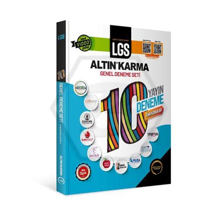 ALTIN KARMA LGS GENEL DENEME SETİ 10 DENEME