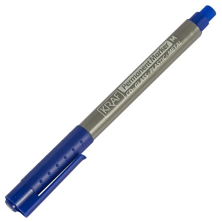 KRAF 260M ASETAT KALEMİ SİLGİLİ (M) MAVİ