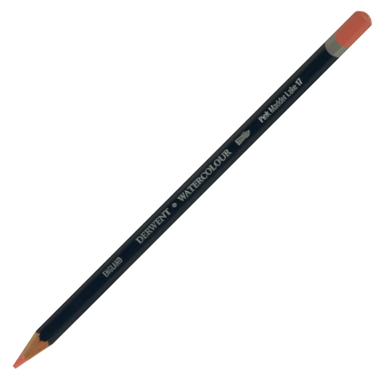 DERWENT NEW WATERCOLOUR PENCIL- SULUBOYA KALEMİ- PINK MADDER LAKE 17