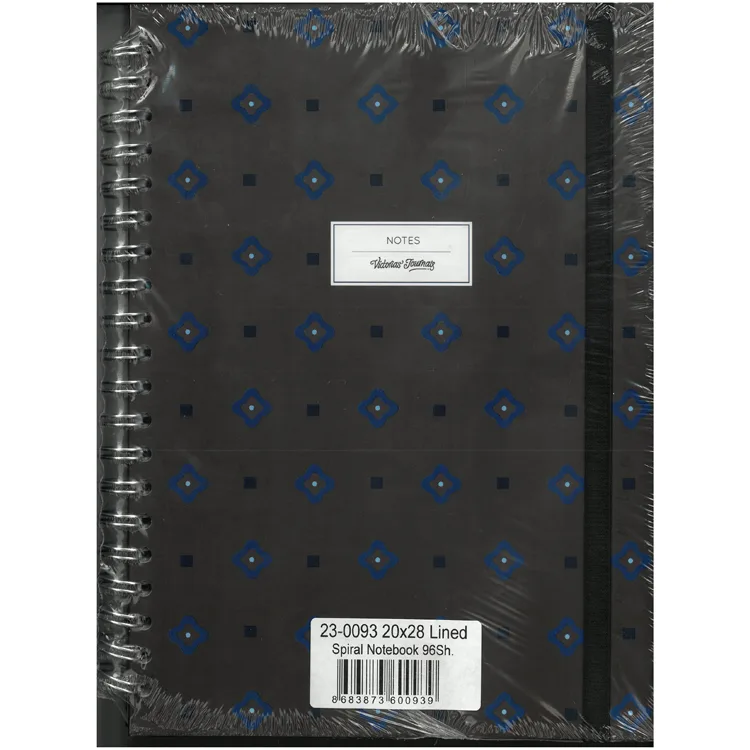 VICTORIA'S JOURNALS 0093 NOTES 20x28cm SPİRALLİ SERT KAPAK 90gr. 96YP. ÇİZGİLİ DEFTER
