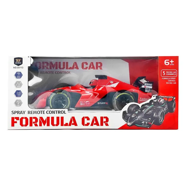 PASİFİK 93113 1:12 BUHAR ATAN FORMULA SESLİ IŞIKLI ŞARJLI UZAKTAN KUMANDALI KUTULU ARABA 6+