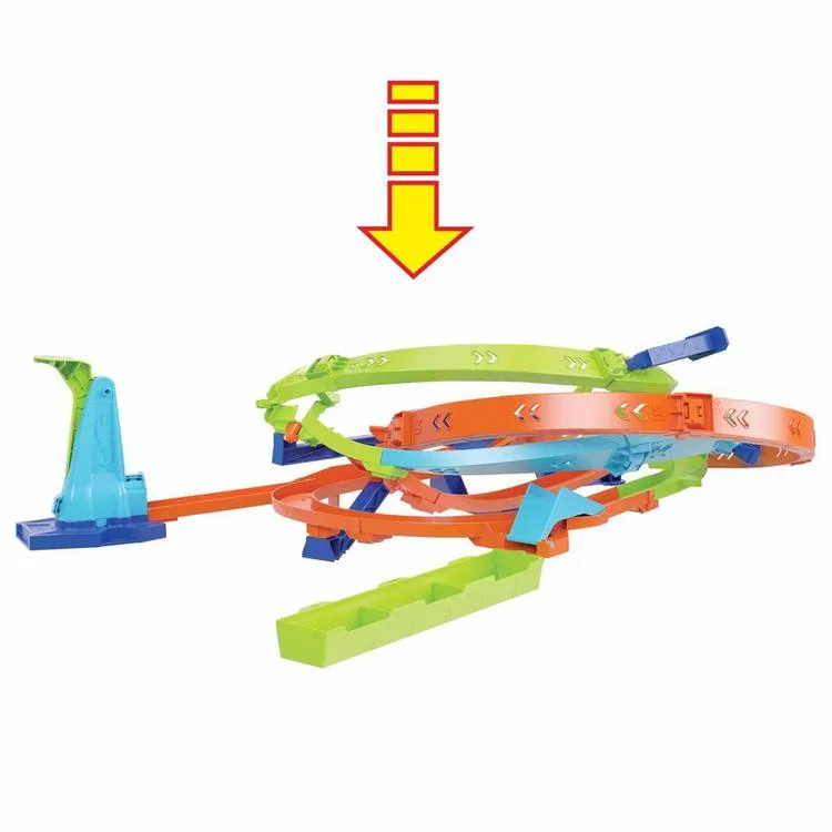 HOT WHEELS HTK16 BUMERANG ÇEMBERLİ YARIŞ PİSTİ 4+