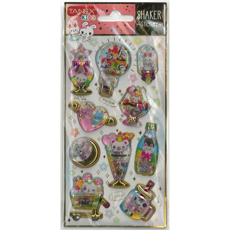 TANEX KIDS TNX-26107 SULU PUFFY ETİKET SERİ 7- 1 ADET