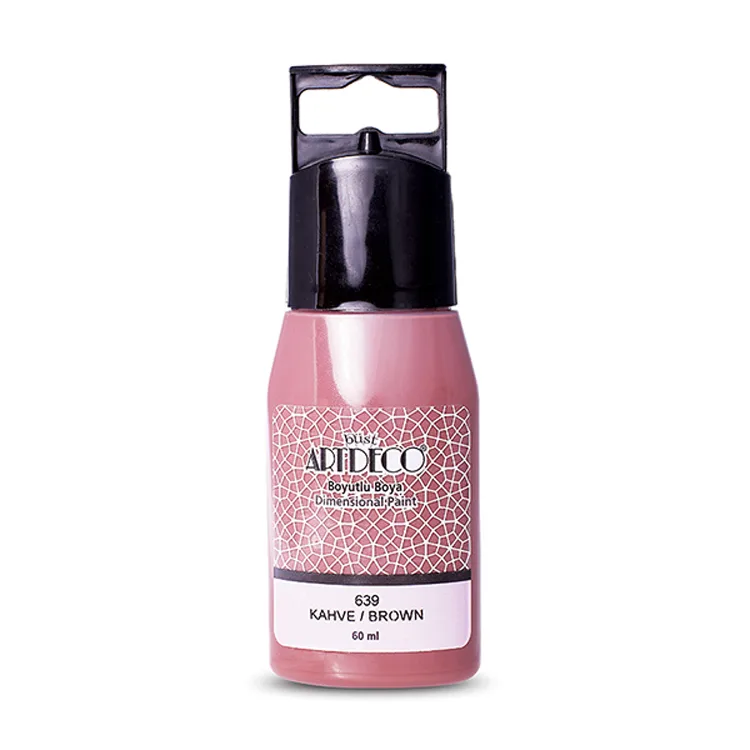 ARTDECO BOYUTLU BOYA 60 ml KAHVE 639