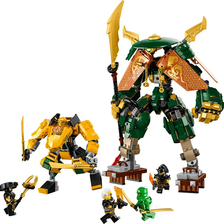 LEGO 71794 NINJAGO LLOYD VE ARIN' İN NİNJA EKİBİ ROBOTLARI 764 PARÇA 9+