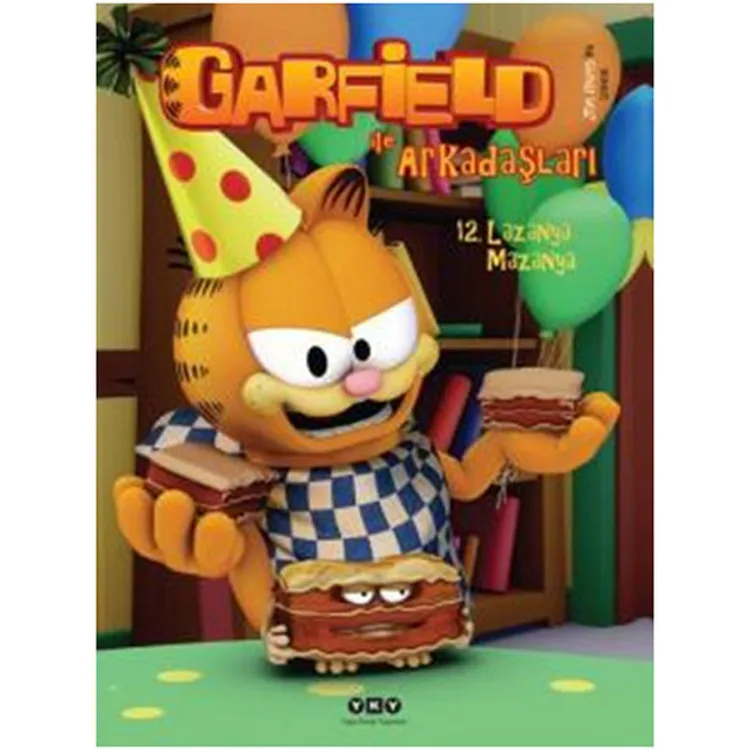 GARFİELD İLE ARKADAŞLARI 12 LAZANYA MAZANYA