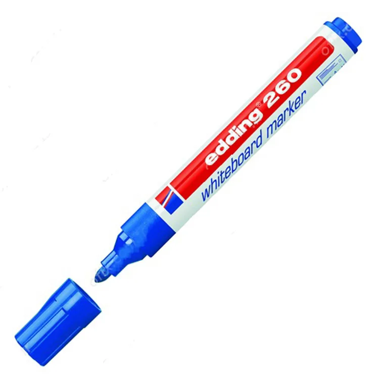 EDDING 260 BEYAZ TAHTA KALEMİ MAVİ