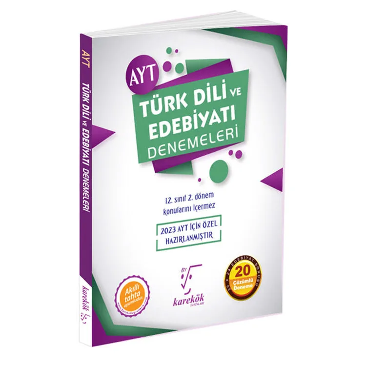 KAREKÖK AYT TÜRK DİLİ EDEBİYATI DENEMELERİ 2023