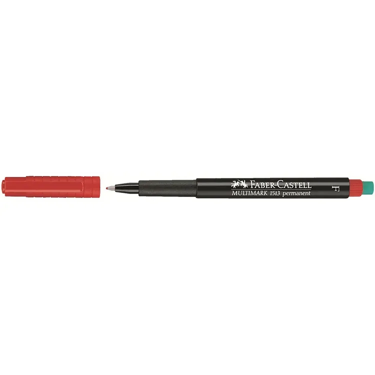 FABER CASTELL ASETAT KALEMİ (F) KIRMIZI