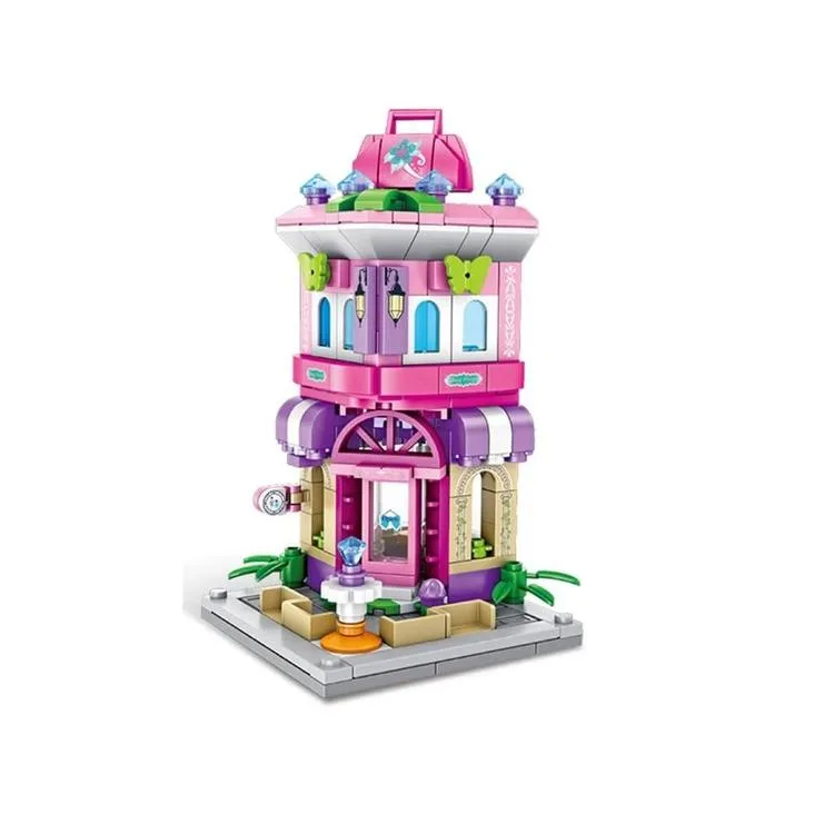 VAGONLIFE PANLOS P657038 ÇANTA DÜKKANI 266 PARÇA BLOCK OYUNCAK 6+