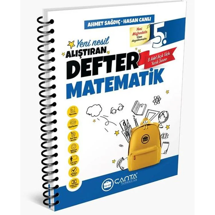 ÇANTA 5. SINIF MATEMATİK ALIŞTIRAN DEFTER