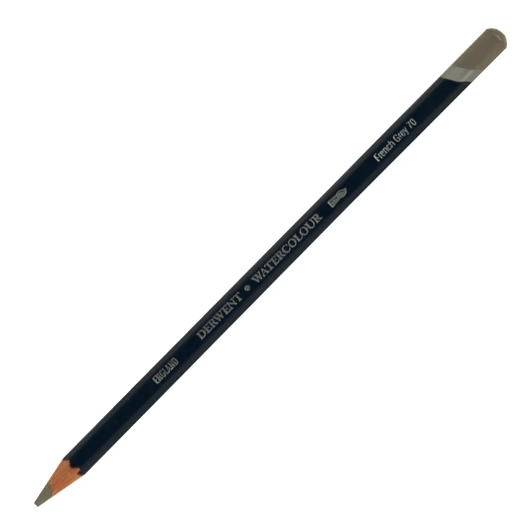 DERWENT NEW WATERCOLOUR PENCIL- SULUBOYA KALEMİ- FRECH GREY 70