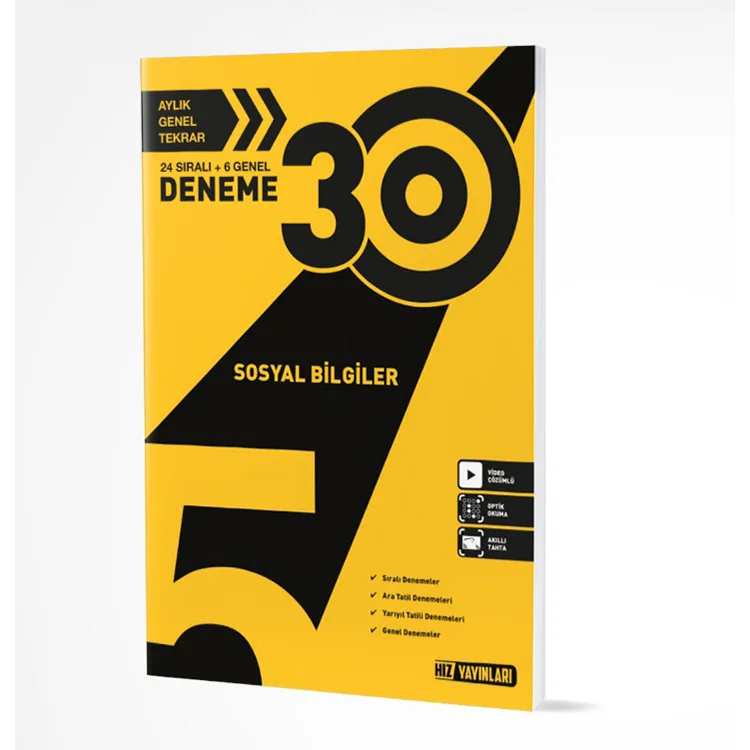 HIZ 5. SINIF SOSYAL BİLGİLER 30'LU DENEME