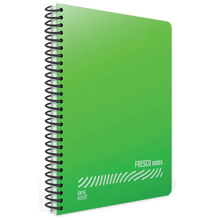 GIPTA ECO FRESCO A4 SPİRALLİ PP KAPAK 72 YP ÇİZGİLİ DEFTER