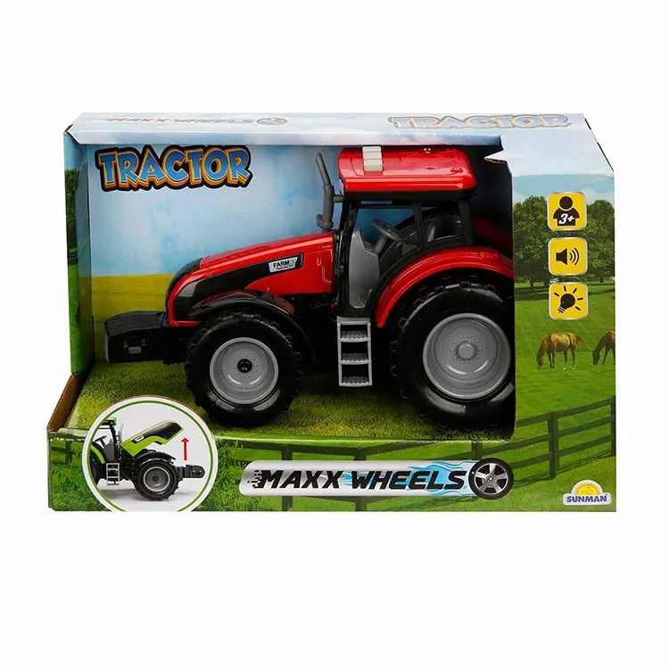 MAXX WHELLS 550-45J SESLİ VE IŞIKLI TRAKTÖR 18cm