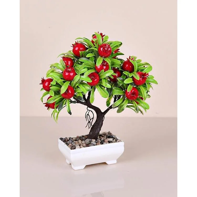 EVADEKOR 5698 YAPAY ÇİÇEK PLASTİK NAR AĞACI