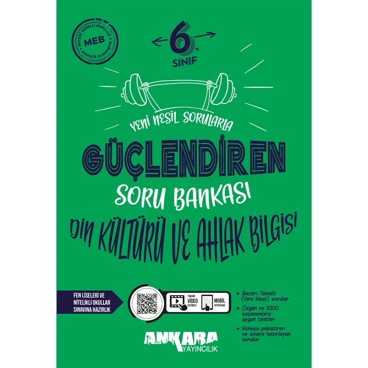 ANKARA 6.SINIF GÜÇLENDİREN DİN KÜLTÜRÜ SORU BANKASI - 2024