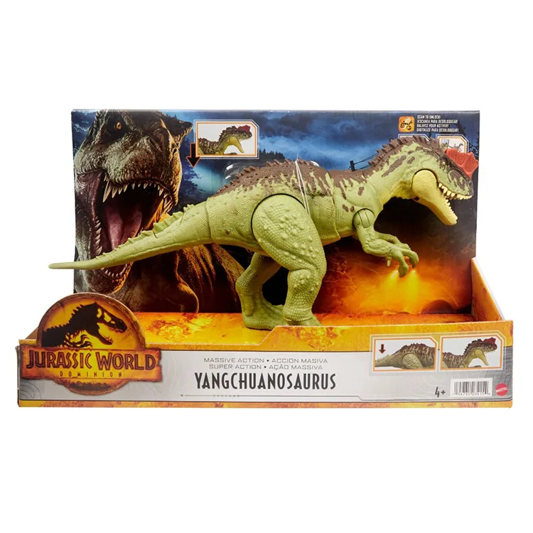 MATTEL HDX47/HDX49 JURASSIC WORLD DEV DİNOZOR FİGÜRÜ -YANGCHUANOSAURUS