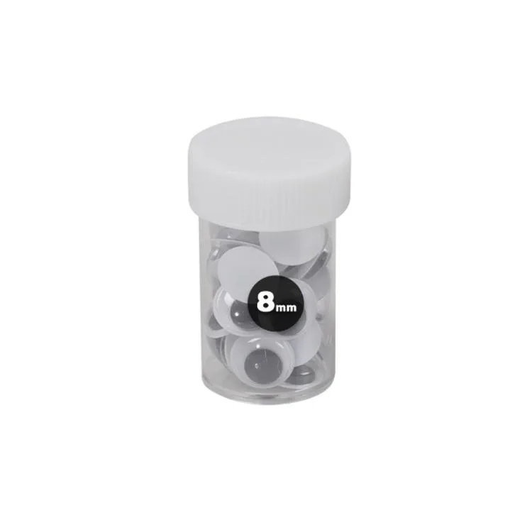 PUTİ 06451 OYNAR GÖZ SİYAH 8mm - TEKLİ
