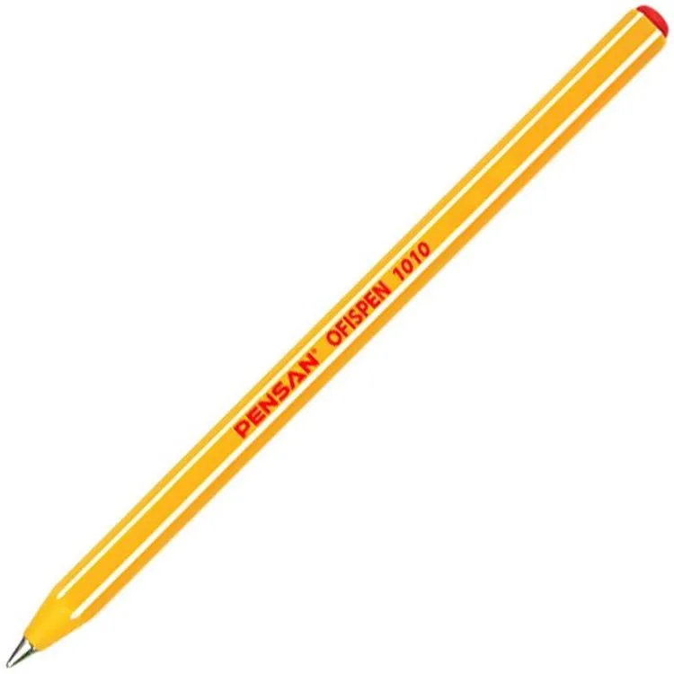 PENSAN OFFICE PEN 1010 KIRMIZI TÜKENMEZ KALEM