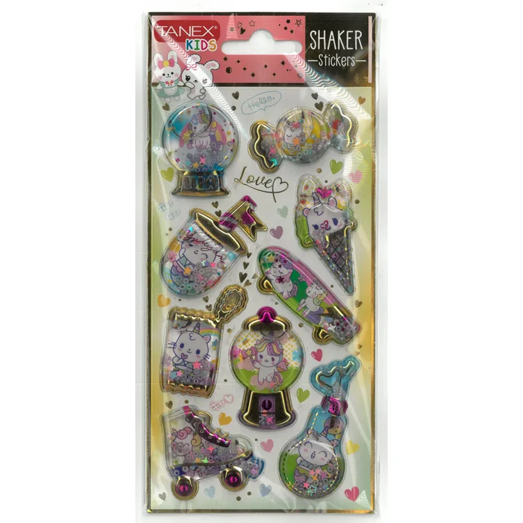 TANEX KIDS TNX-26104 SULU PUFFY ETİKET SERİ 4- 1 ADET